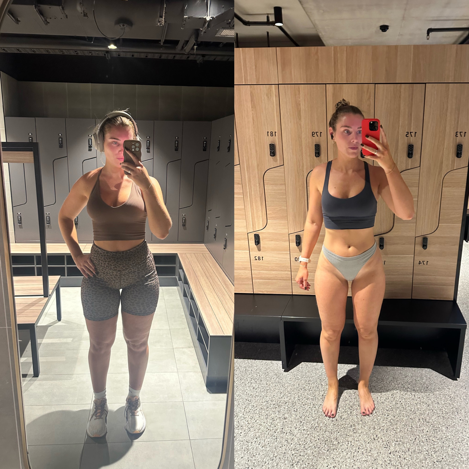 Abbie fat loss before and after